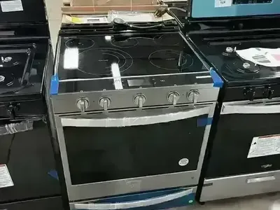 NEW WHIRLPOOL SMART ELECTRIC AIR FRY SLIDE IN RANGE