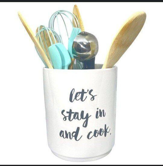 Kitchen supplies (Lets Stay In Utensil Holder)
