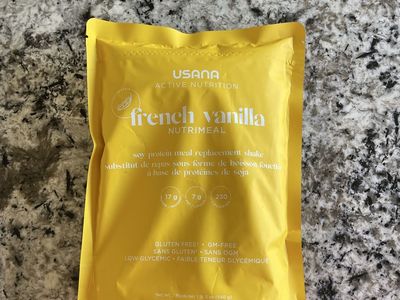 Usana Active Nutrition French Vanilla Nutrimeal Soy Protein