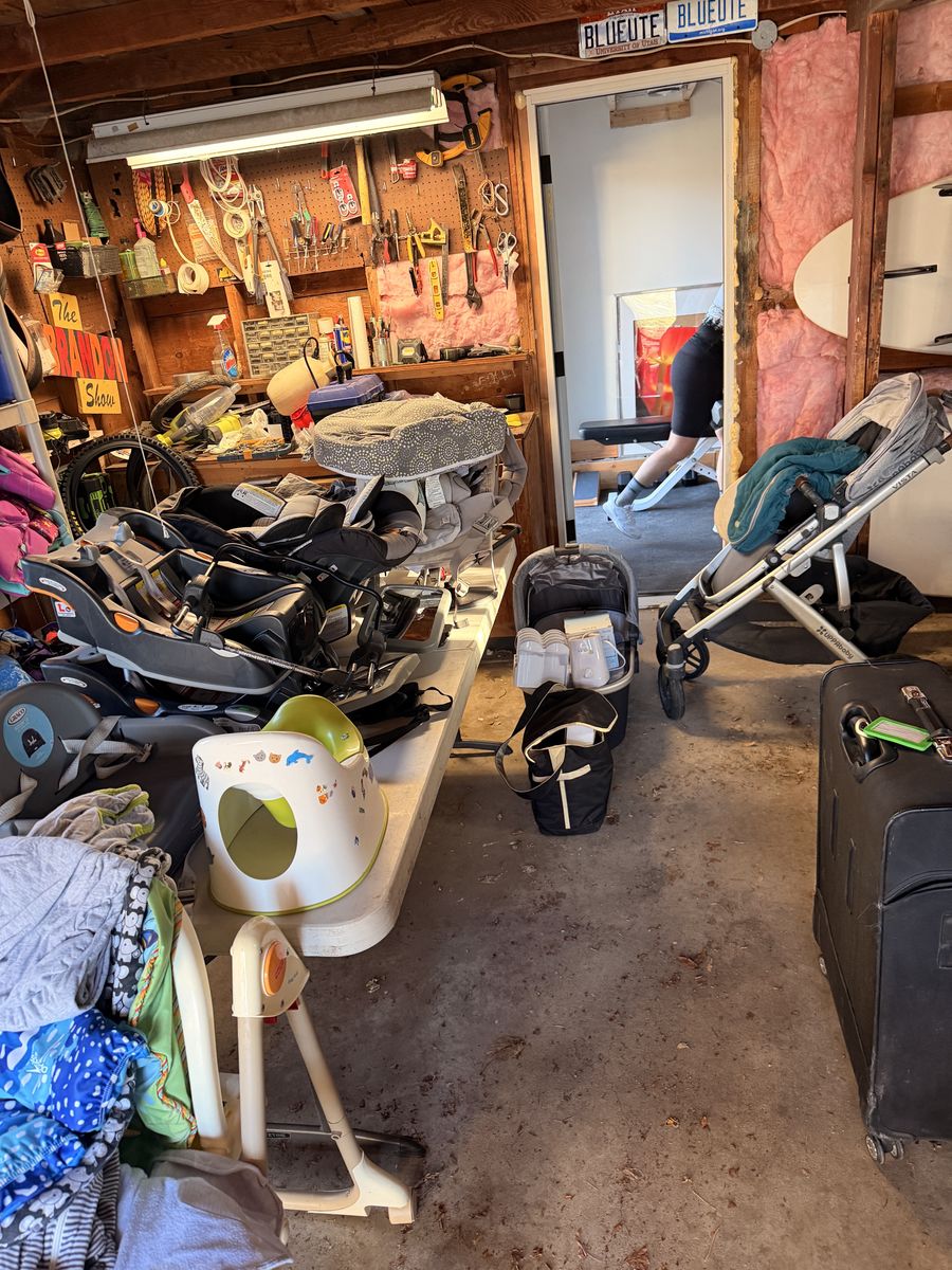 HUGE YARD SALE SUGARHOUSE (3/21) - Ski Gear, Baby Items, Toys, Vinyl Records, Drum Set, Furniture & More