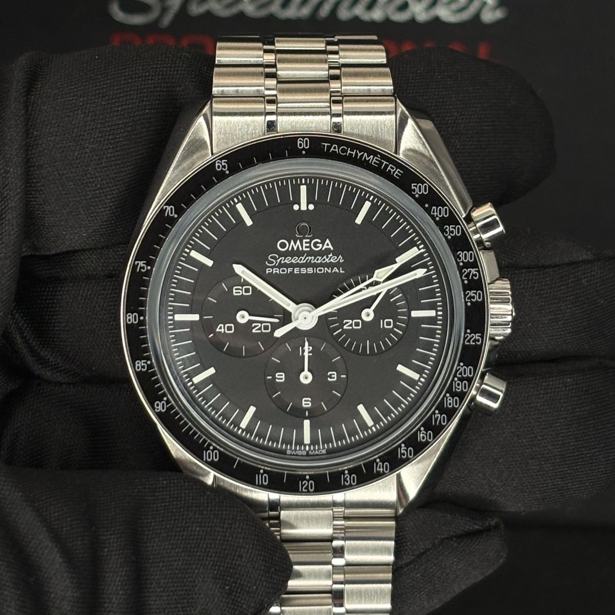 2022 Omega Speedmaster Professional “Sapphire Sandwich” 310.30.42.50.01.002