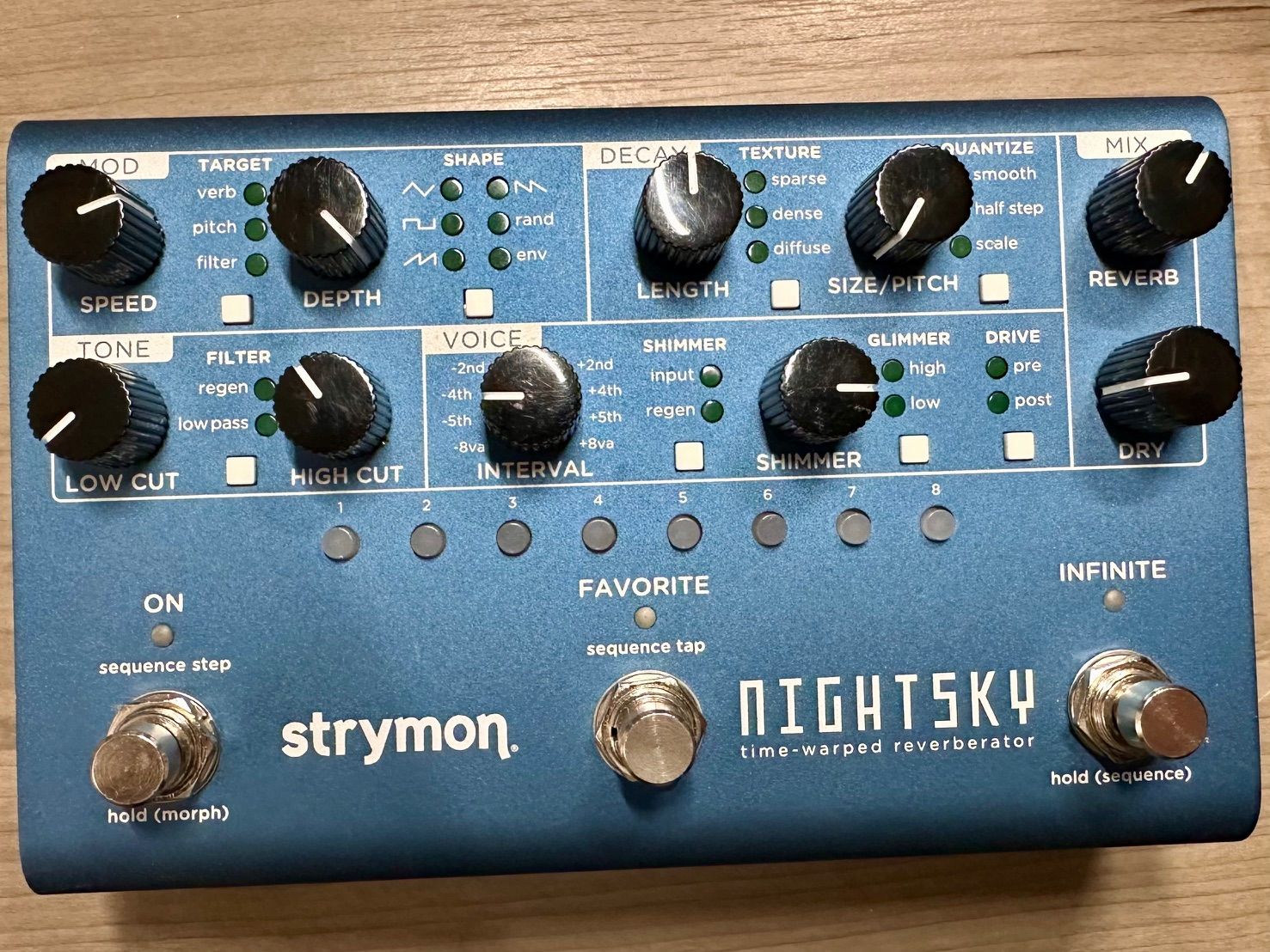 Strymon Nightsky guitar pedal