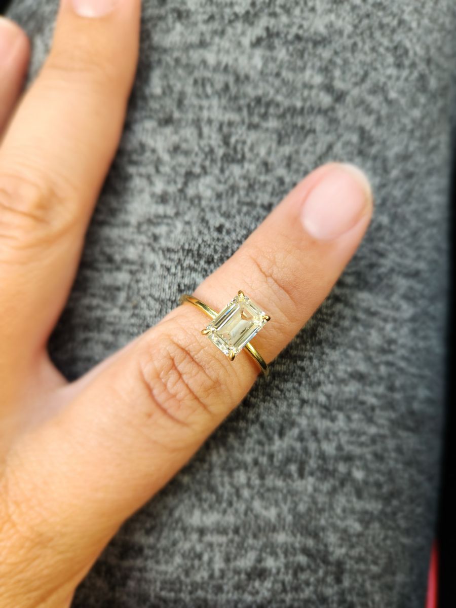 2.04 karat diamond ring