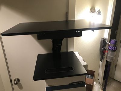 STANDING DESK 28" OVER DESK ADJUSTABLE STANDING DESK NEW IN BOX