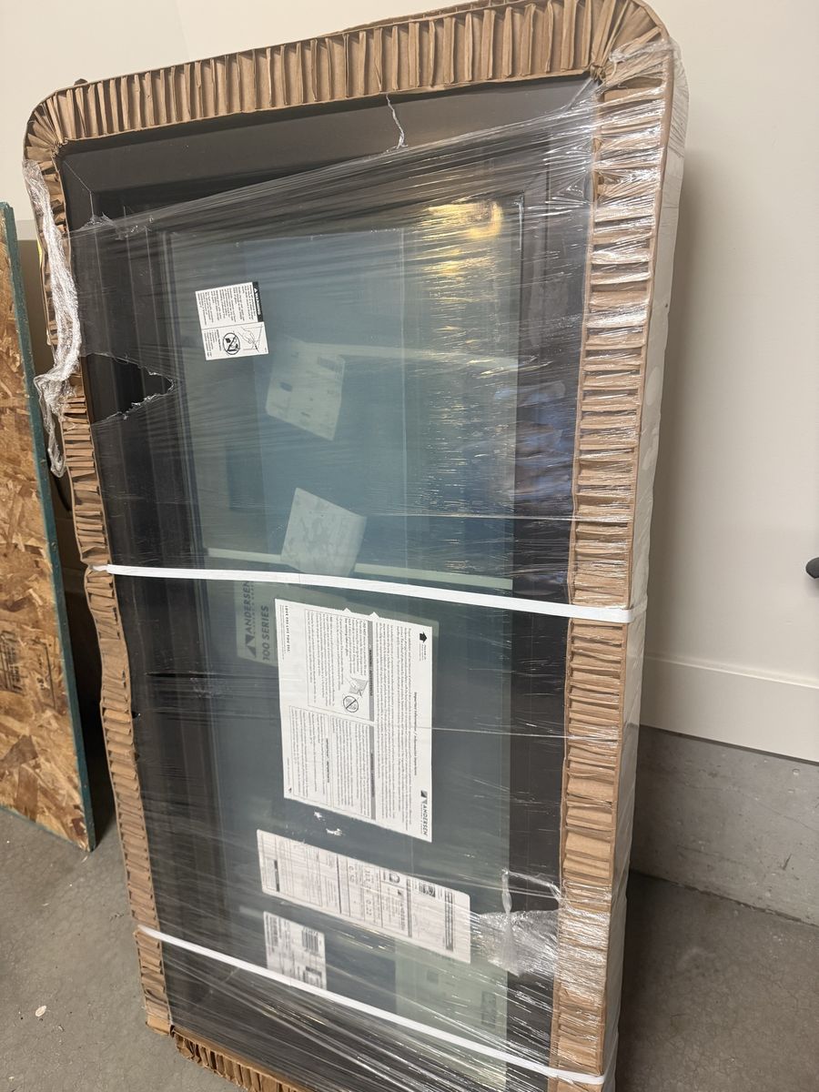 Andersen 100 Series Dark Bronze Composite Window - New in Packaging