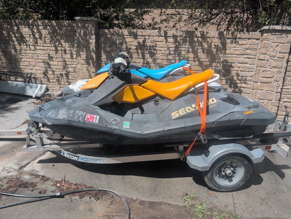 2018 seadoo spark 2018 spark aluminum trailer