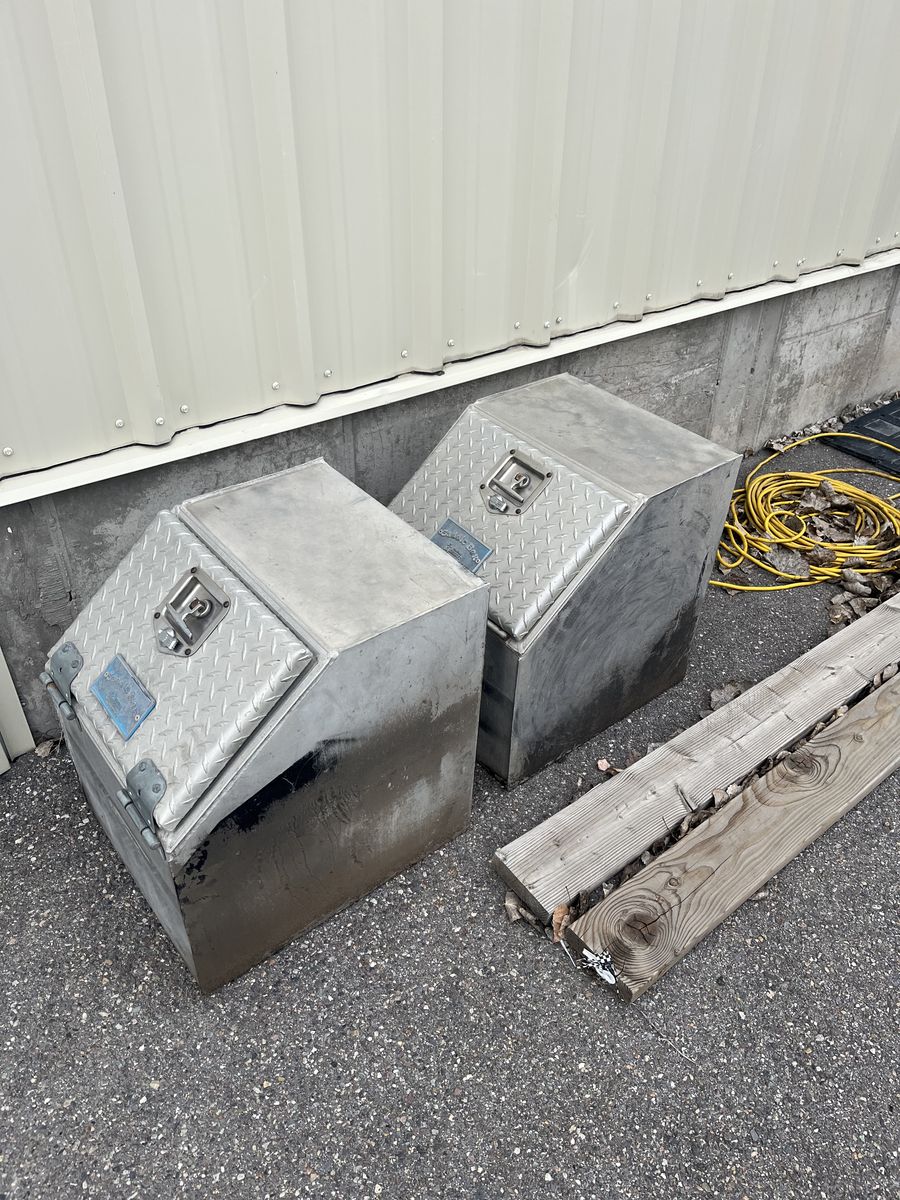 Aluminum Saddle boxes