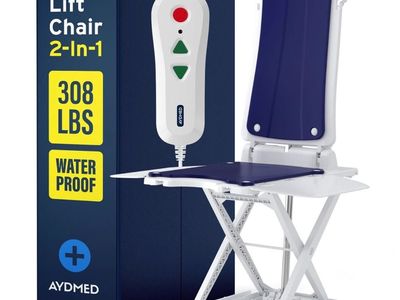 AYDMED 2-in-1 Waterproof Electric Lift Chair and Bath Lift, 308 LBS Capacity. BRAND NEW