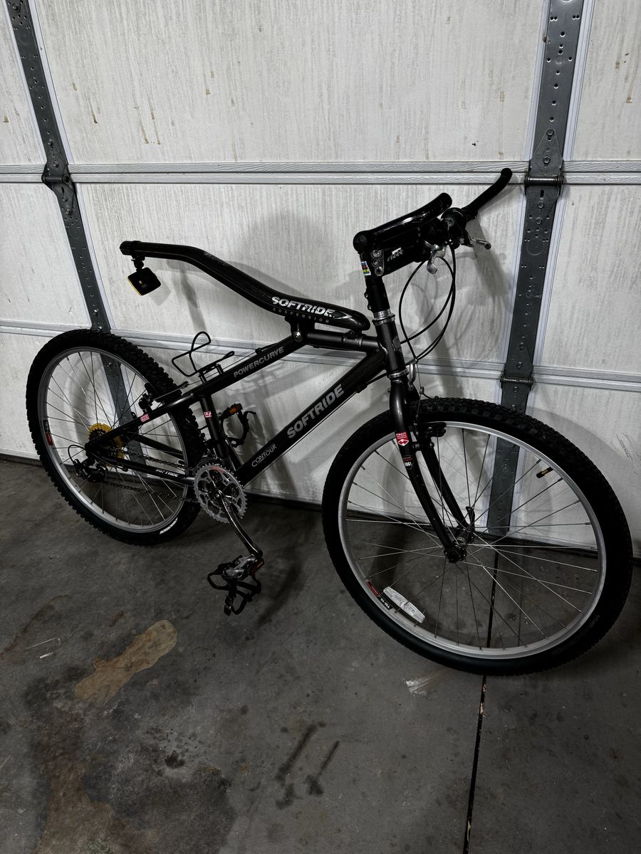 Rare Softride Powercurve Contour Mountain Bike, Full Suspension, Used