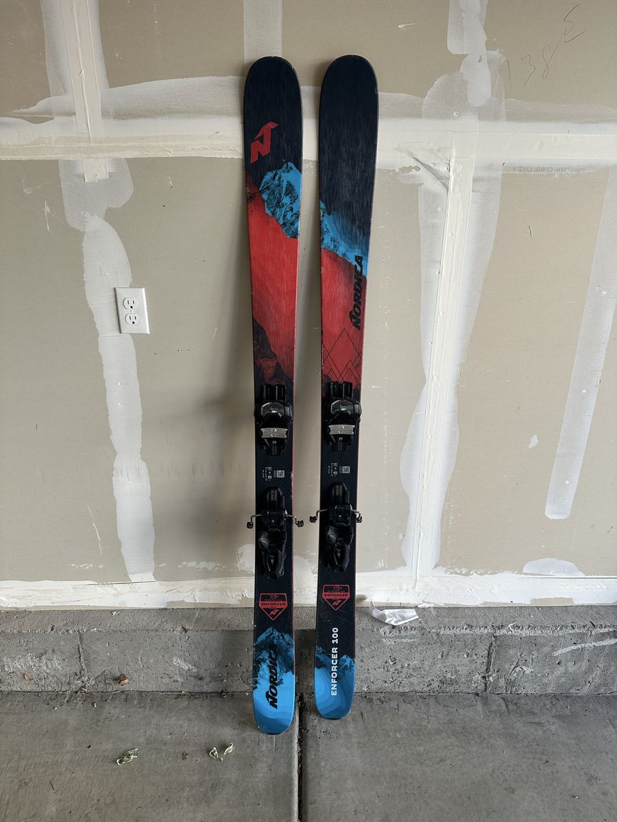 Nordica Enforcer 172 Skis with Tyrolla Attack Bindings