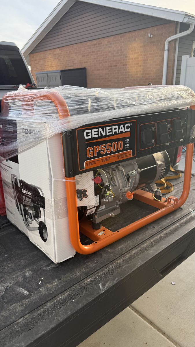 Generac 6875/ 5500-Watt Electric Generator