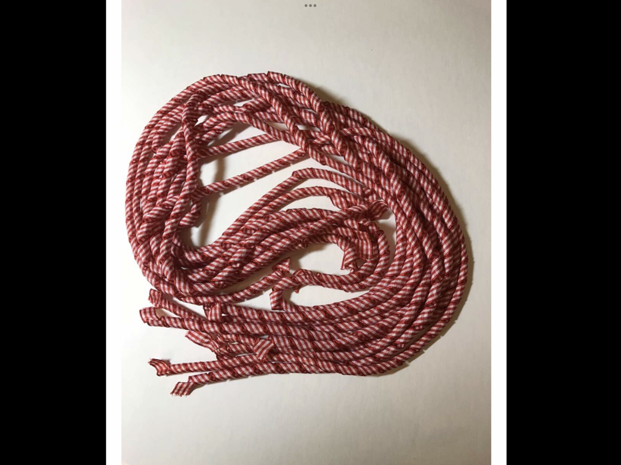 Curly Red Gingham or USA Flag design Curly Ribbon, New
