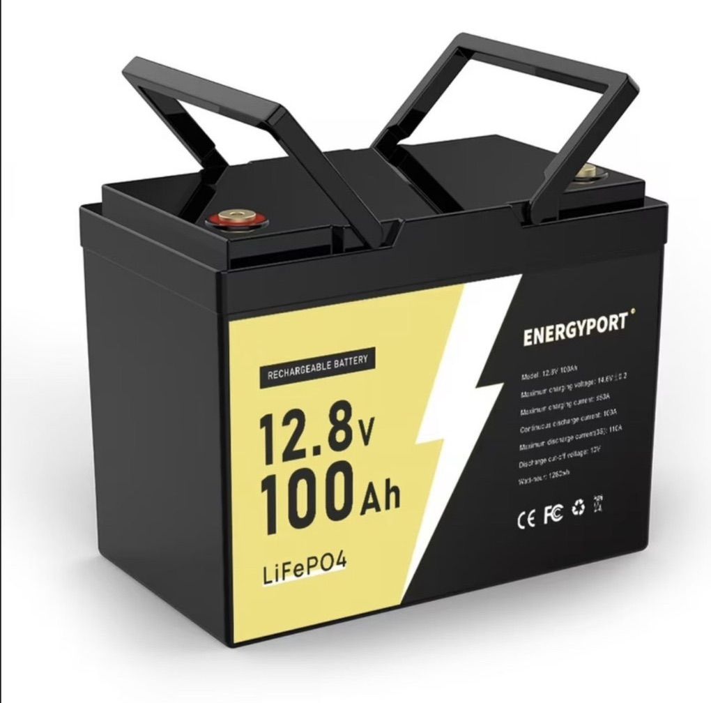 12V 100Ah LiFePO4  Batteries - Battery