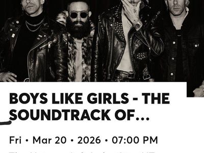 Boys Like Girls concert tickets 2 GA