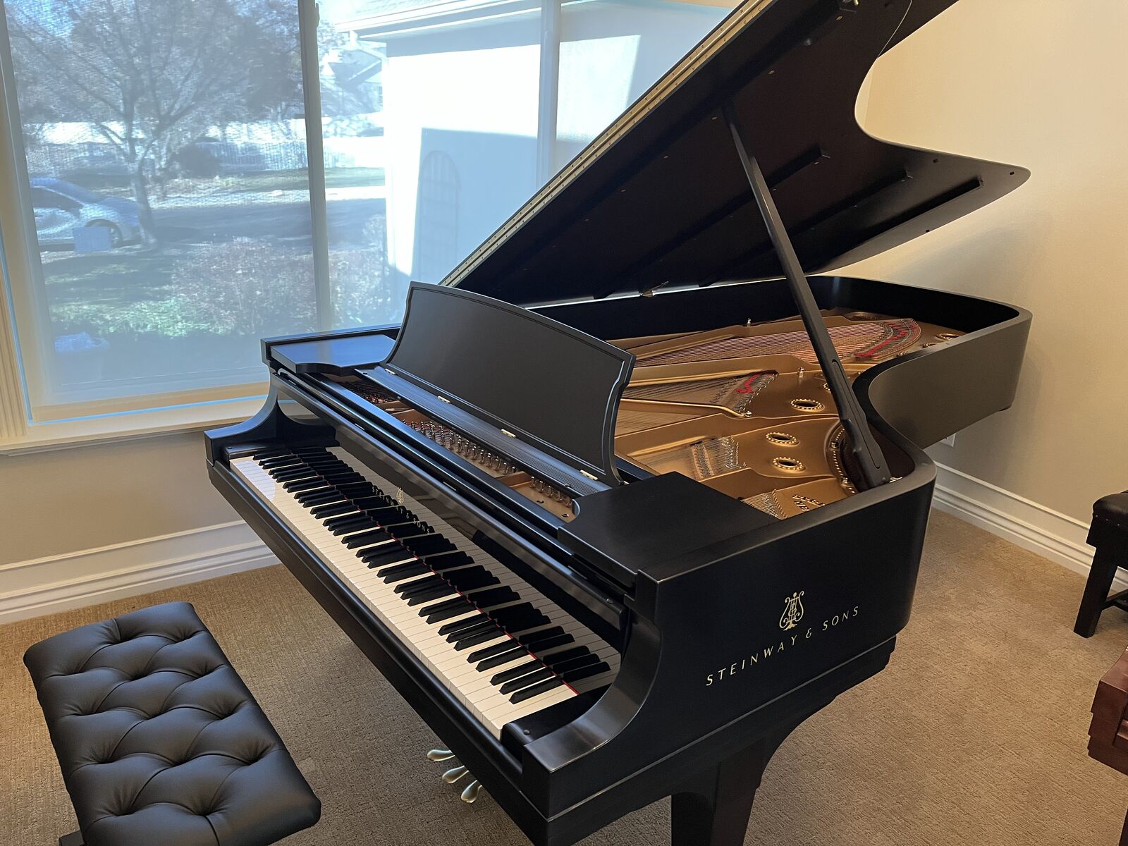 9' Steinway D Concert Grand Piano