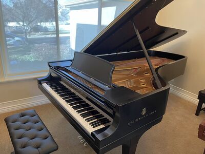 9' Steinway D Concert Grand Piano