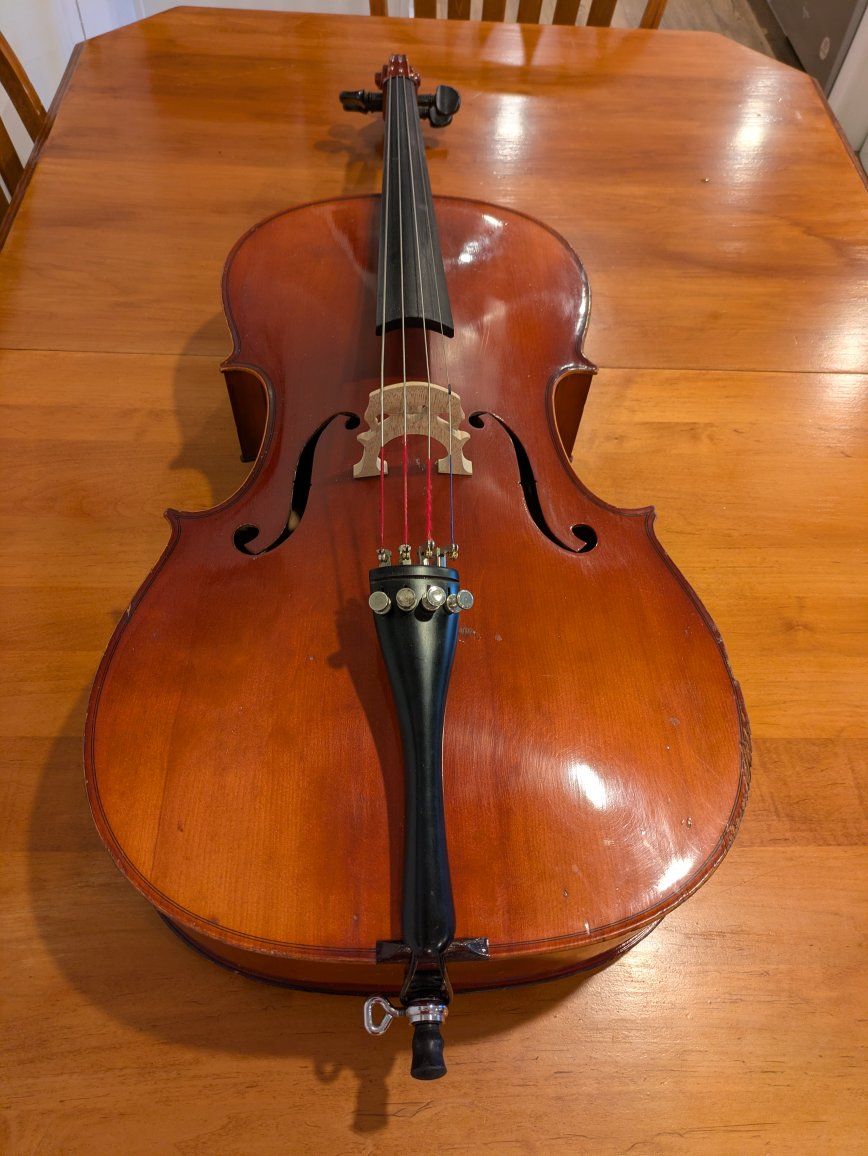 Suzuki Nagoya No.71 Cello 3/4  outfit (Glaesel CE503)