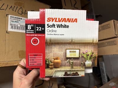 Sylvania 8" Soft White Circline-----Bulk Option Available