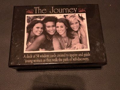 The Journey Wisdom Cards: A Deck of 54 Cards for Young Women's Self-Discovery