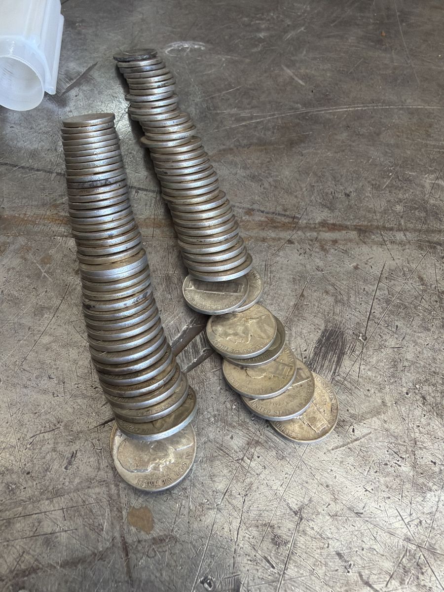 $4 Face Value Silver War Nickels