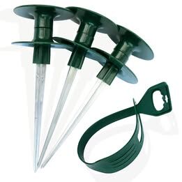 3 PACK GARDEN HOSE GUIDES-10 INCH