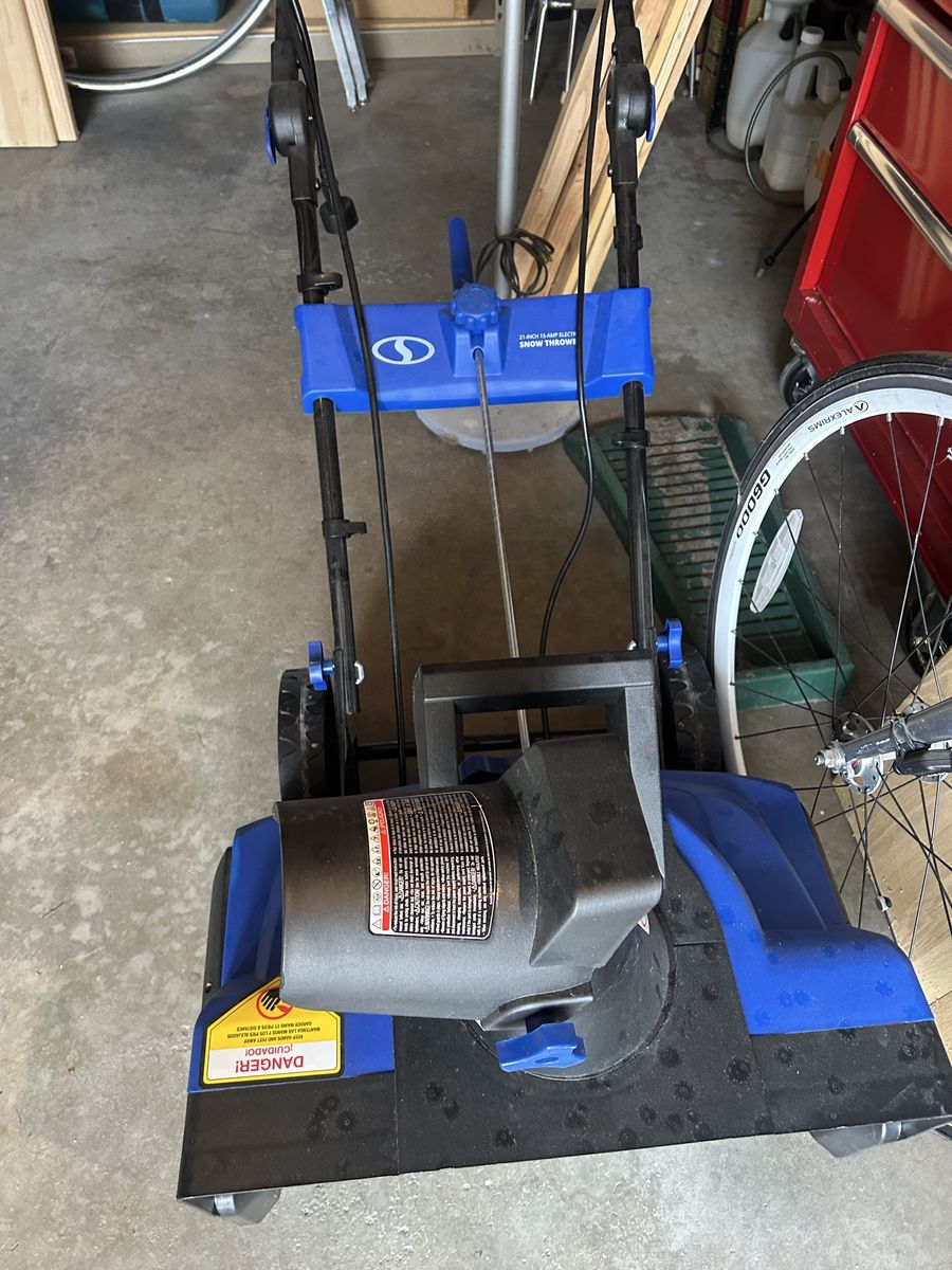 Snow joe snowblower corded electric