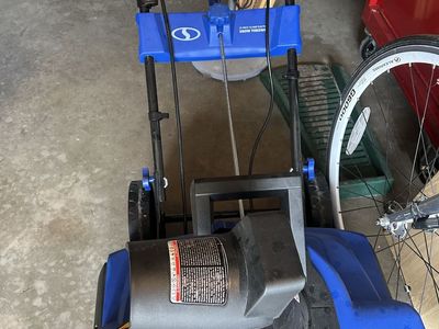 Snow joe snowblower corded electric