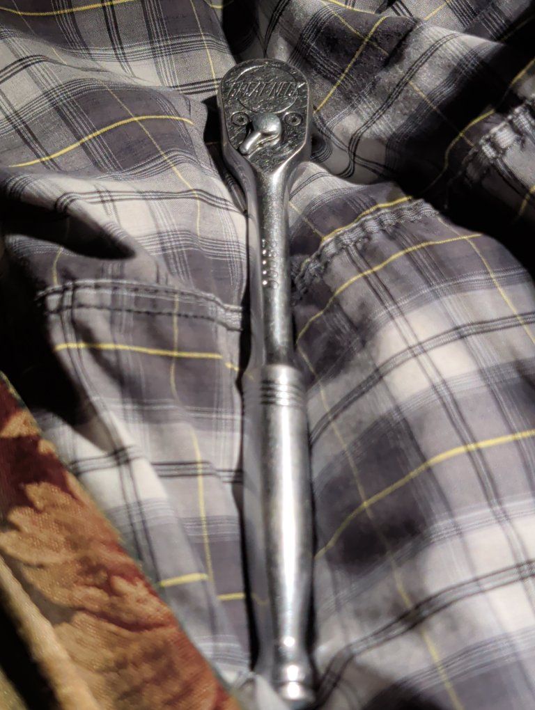 vintage Great neck 3/8 snap-on ratchet