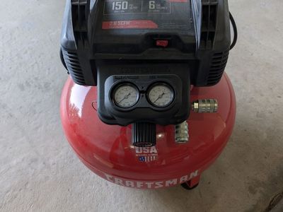 Craftsman Air compressor and stapler