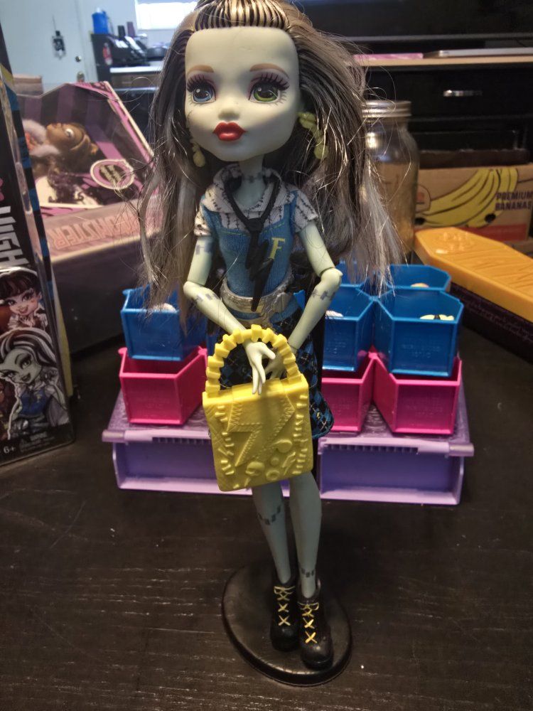 Monster High Dolls Frankie Stein and Toralei Stripe with Accessories