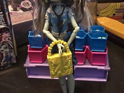 Monster High Dolls Frankie Stein and Toralei Stripe with Accessories