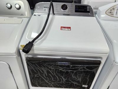 Maytag White Top-Load Electric Dryer