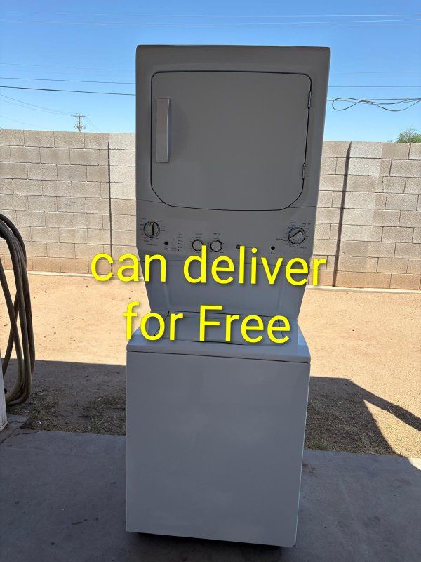 stackable washer and dryer