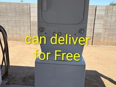 stackable washer and dryer