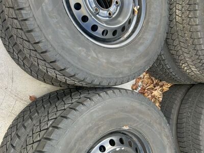 265/70r16 Blizzaks On 6x5.5 Steelies