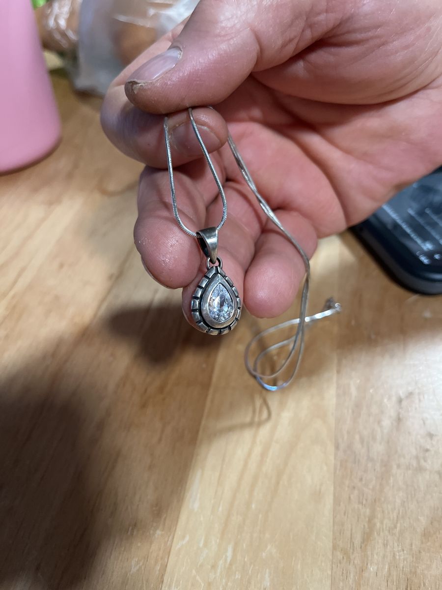 Sterling silver necklacev