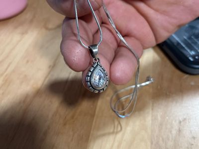 Sterling silver necklacev