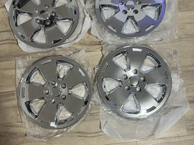 4 new 16” Chrome Wheel Skins 2006-2012 Chevy Impala