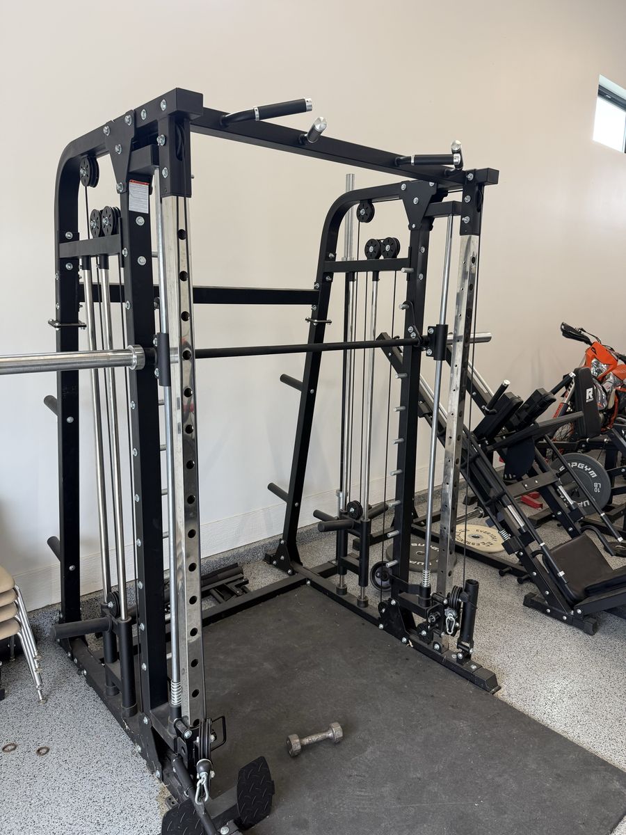 Smith Machine Gym Package Rack