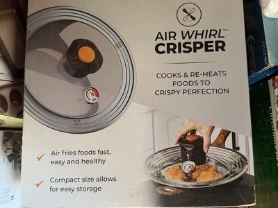 Air Whirl Crisper Stove Top Air Fryer Lid