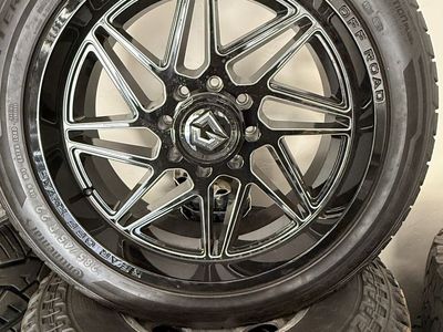 Gear Off Road 22x10 Wheels with nitto 420v Tires 305/40R22