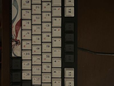 Varmilo Beijing Opera mechanical keyboard