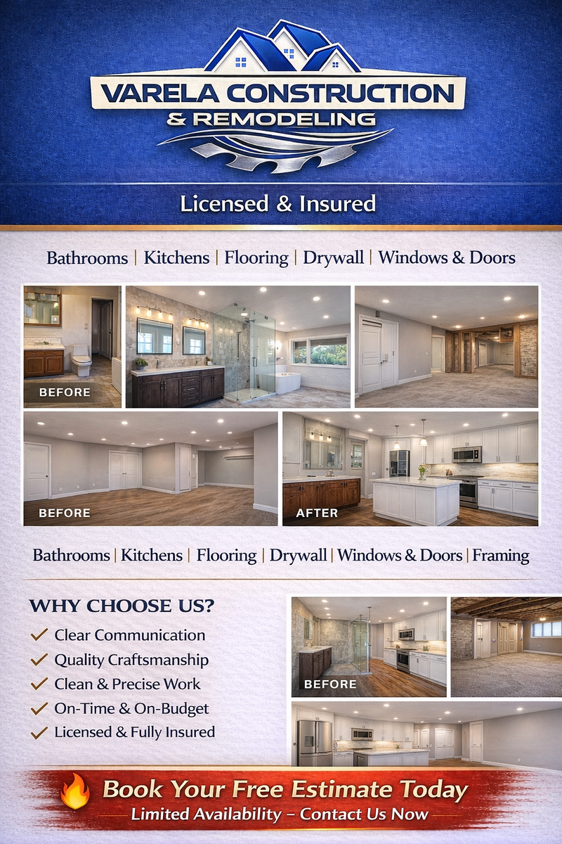 Construction & remodeling