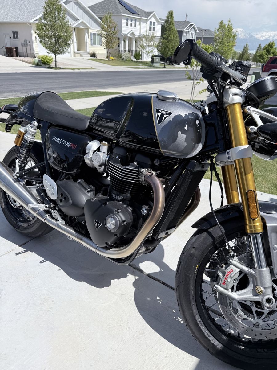 2024 Triumph Thruxton RS 1200 Basically NEW 760 Miles - Clean Title
