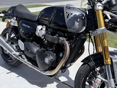 2024 Triumph Thruxton RS 1200 Basically NEW 760 Miles - Clean Title