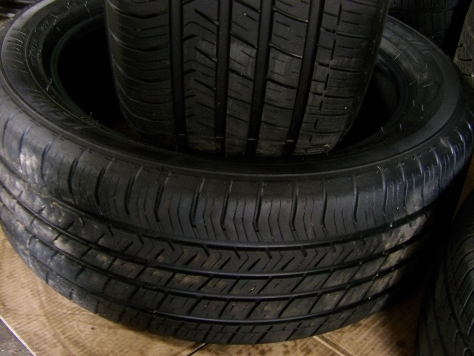 245/50R20 KENDA RADIAL KLEVER S/T PAIR OF TWO USED TIRES