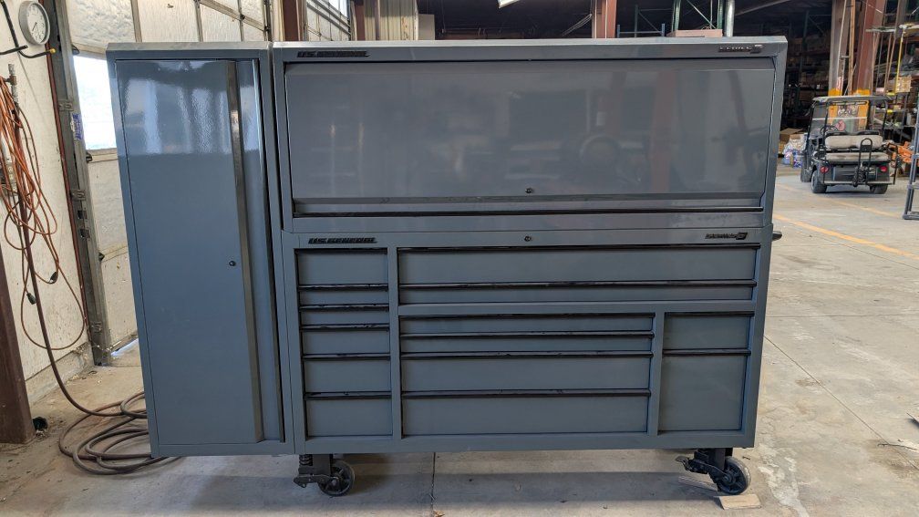 Hutch and side Cabinet