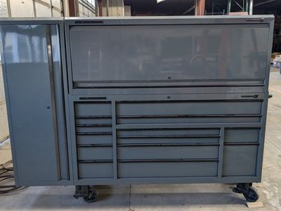 Hutch and side Cabinet