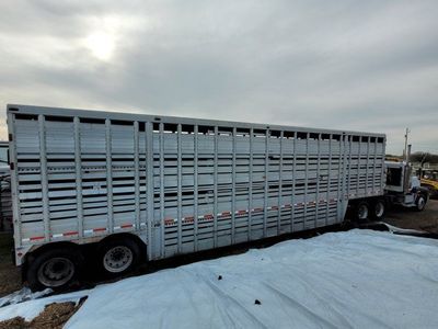 1977 48' wilson stock trailer
