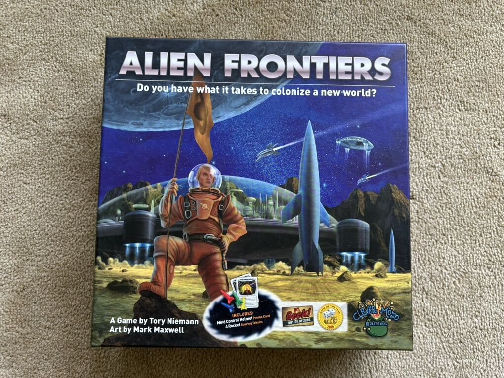 COMPLETE/NEW Alien Frontiers Board Game